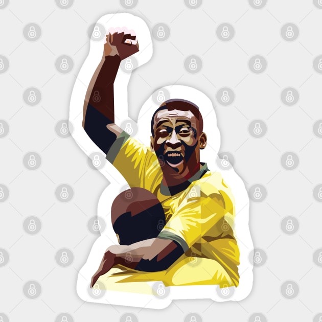 O´Rei Pelé Sticker by Sauher